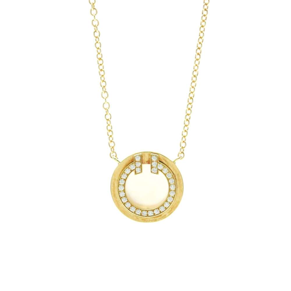 TIFFANY Authentic 18k Gold Diamond Necklace